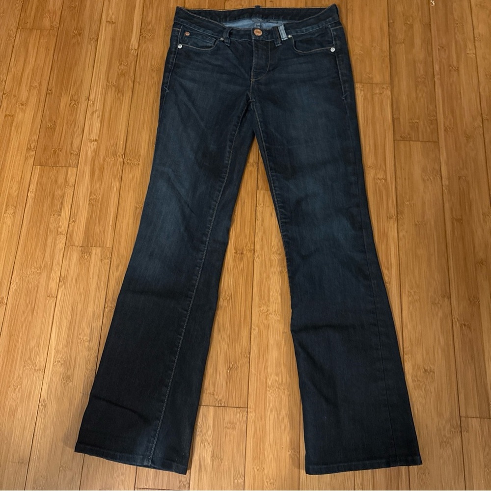 ARMANI EXCHANGE AX Womens  Leg Straight Denim Blue Jeans Size 4 Regular